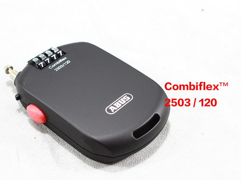 。摩崎屋。 ABUS combiflex™ 2503/120 四碼 安全帽鎖 120cm 行李鎖 衣物鎖