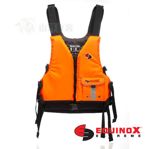 【山野賣客】EQUINOX 救生衣(螢光黃/螢光橘) 成人浮力衣 4700