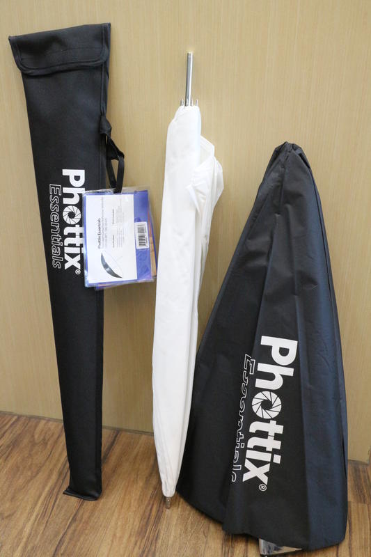【日產旗艦】Phottix 101cm 雙層分離式 反射傘 透光傘 透射傘 柔光傘 內銀色及白色 85420 公司貨