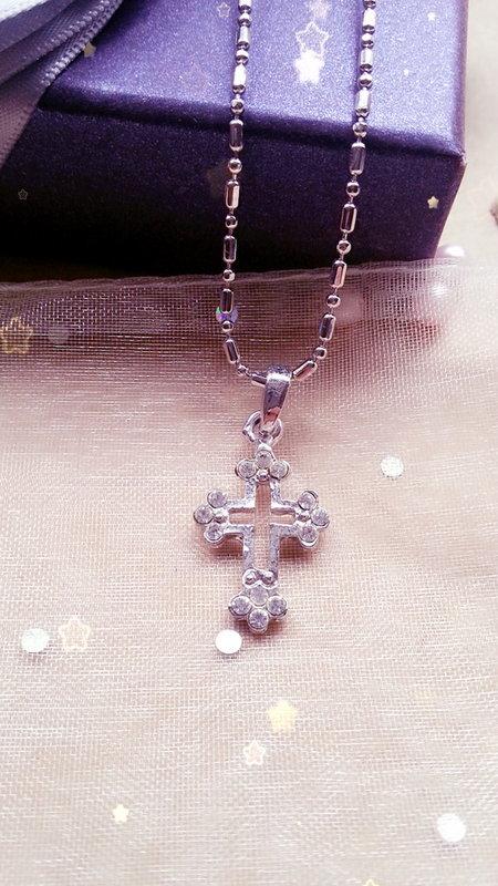 文晴典藏飾品-絕對唯一 專一 十字項鍊 十字架項鍊,- 賣場飾品3件免運費