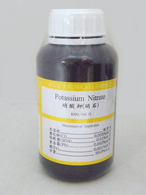 硝酸鉀(硝石) Potassium Nitrate(KNO3) 500g