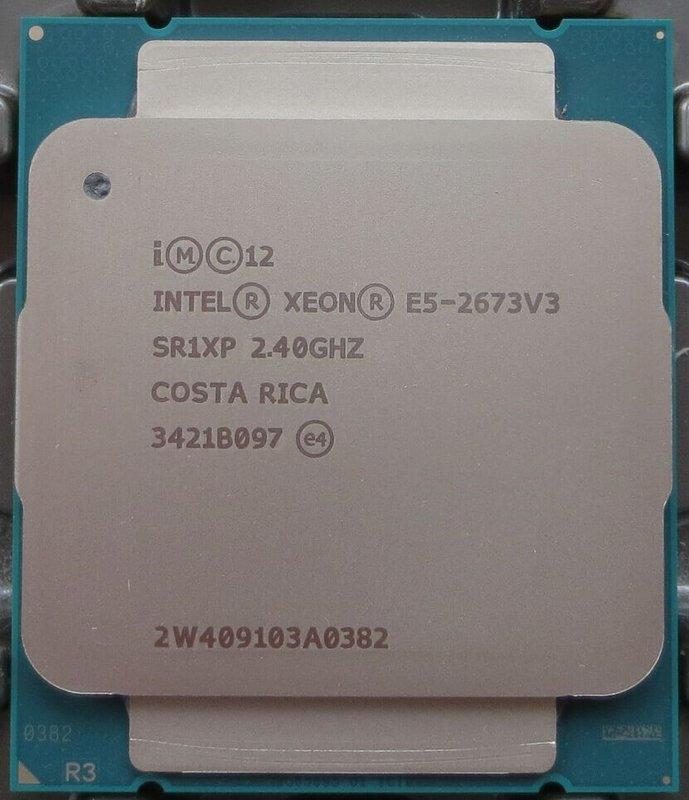 Intel Xeon E5-2673 V3 2.4G 12C24T 2011-3 正式版CPU 一年保
