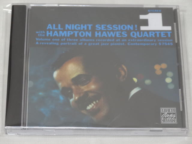 [老學校音樂館] Hampton Hawes - All Night Session! Vol.1 美版