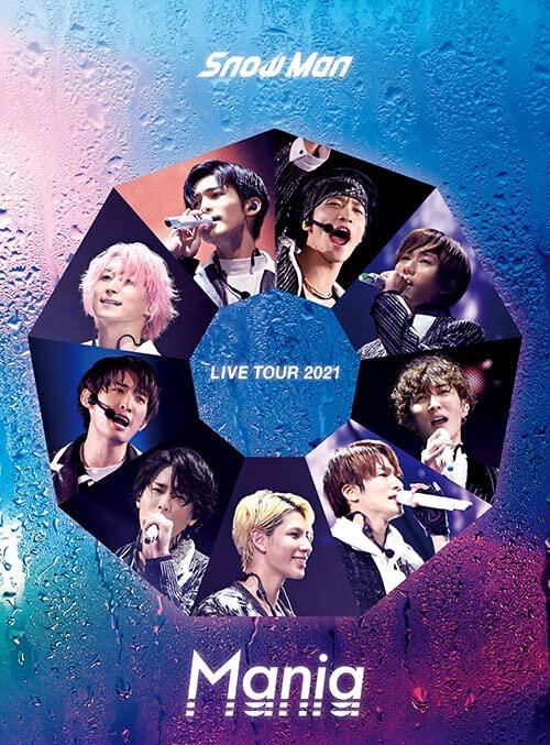 新品代購)4595121638035 Snow Man LIVE TOUR 2021 Mania 演唱會初回盤