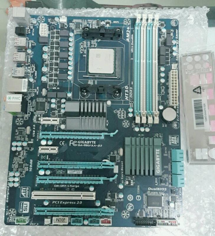AMD FX-8120 + GA-990FXA-D3  附檔板
