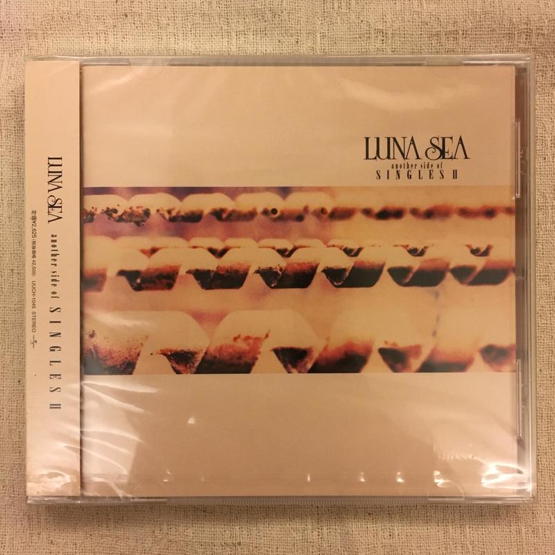 現貨日版LUNA SEA another side of SINGLES II（側標單邊微褪色