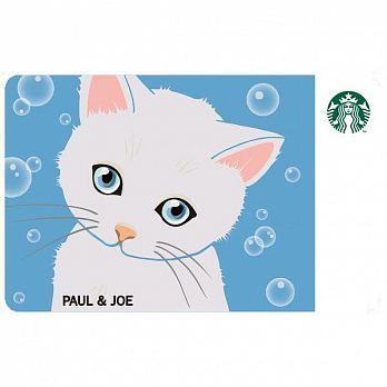 台灣 Starbucks 星巴克 PJ 貓咪 隨行卡 JOE CAT OTG CARD