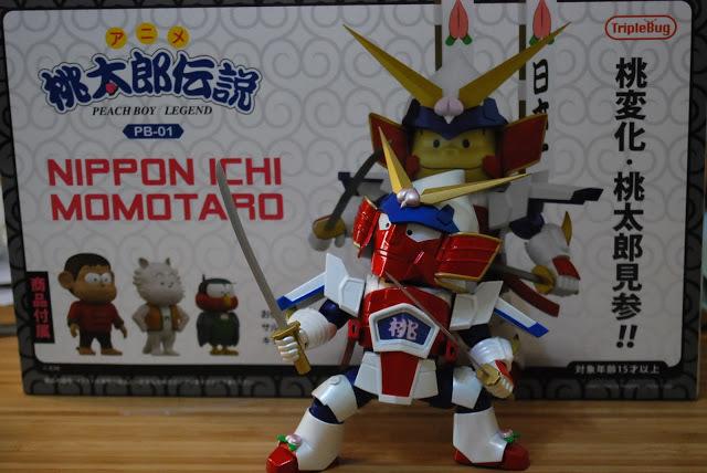 史派克工廠】（售完）TripleBug 合金PB-01 桃太郎傳說著裝變身