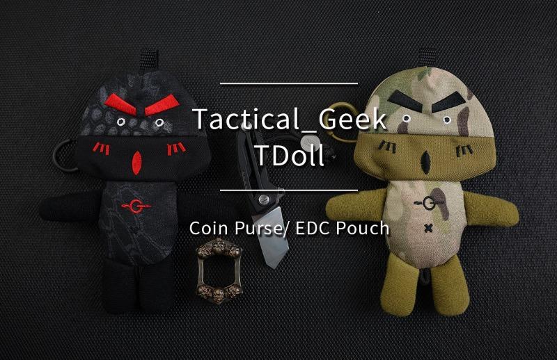 【電筒小鋪】Tactical_Geek TDoll 娃娃EDC零錢包
