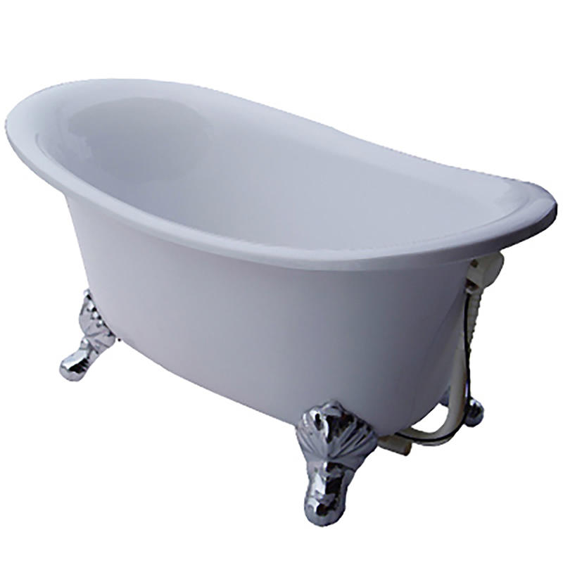I-HOME 台製 浴缸 M1型銀腳(120cm) 獨立浴缸 壓克力缸 空缸 泡澡保溫 浴缸龍頭需另購