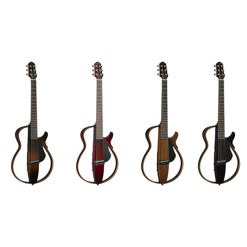 《民風樂府》現貨 Yamaha 山葉 SLG-200S 鋼弦靜音吉他 多色可選 好彈奏好攜帶 功能強大 公司貨