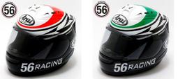 台中皇欣!!正日本 ARAI RX-7 RR5 56RACING REPLICA NAKANO 中野限量全罩安全帽!!