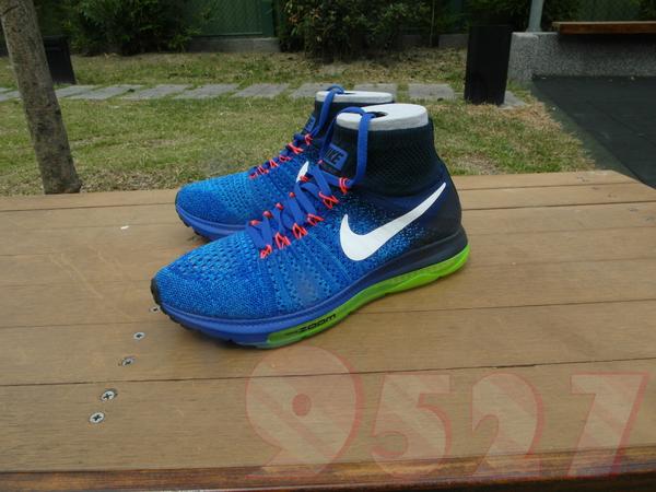 9527 NIKE WMNS ZOOM ALL OUT FLYKNIT 藍綠 雪碧 襪套 女鞋 845361-401