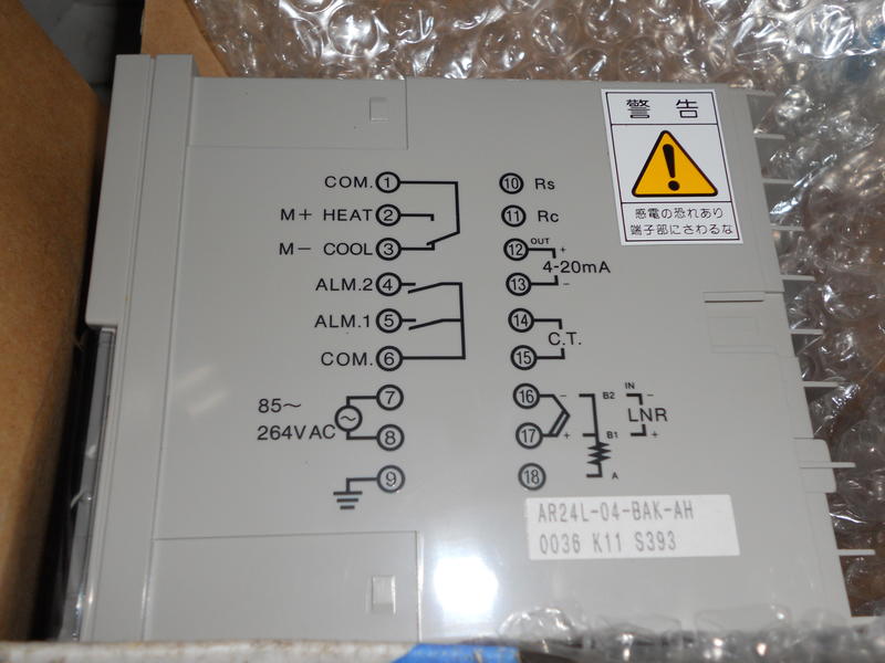 全新FENWAL數字溫度控制器AR24L-04-BAK-AH AC85-264v 4-20mA (後) | 露天市集| 全台最大的網路購物市集