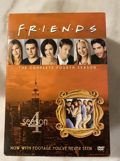 六人行 Friends 第四季 第4季 DVD(原價1500元)得利/華納公司貨