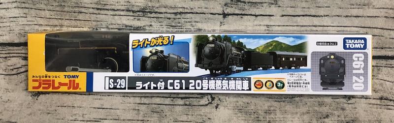 《GTS》純日貨 多美 PLARAIL鐵道王國系列 S-29  C61  20號機蒸汽機關車 384489