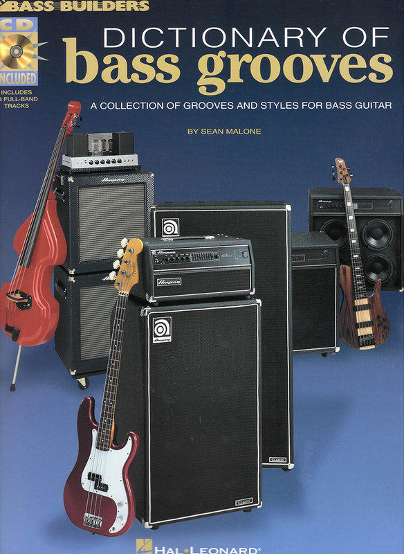 [ 反拍樂器 ]Dictionary of bass grooves進口貝司教材(免運費)