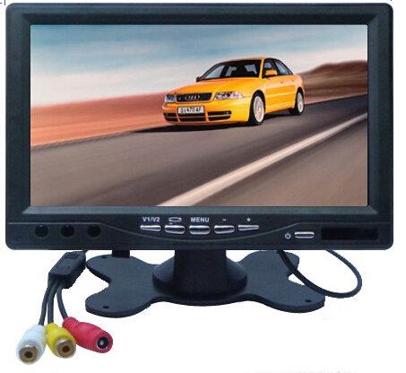 < H400 >< H410 >< CAR024 >車載電腦 7吋頭枕 腳架兩用電腦介面觸控螢幕VGA液晶顯示器
