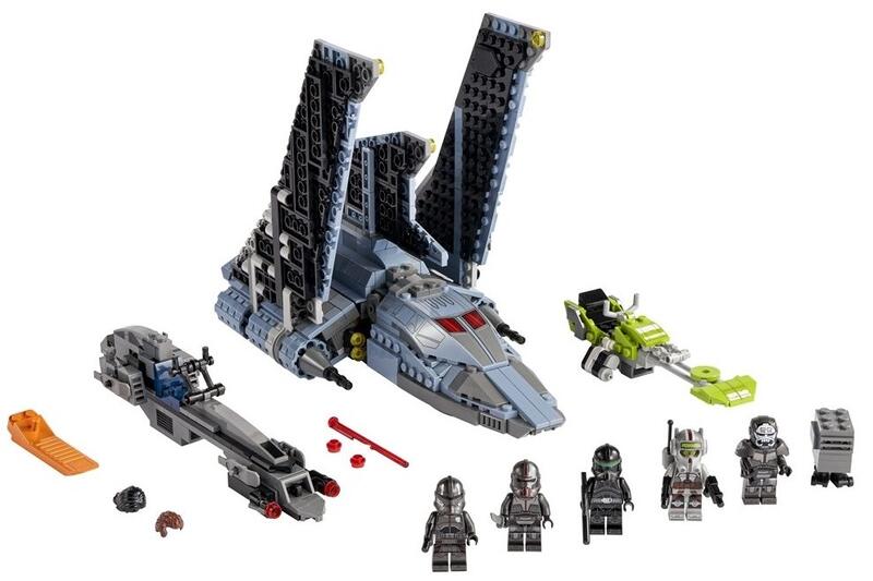 3434　　他 全新樂高LEGO #75314☆星際大戰☆攻擊穿梭機THE BAD BATCH ATTACK