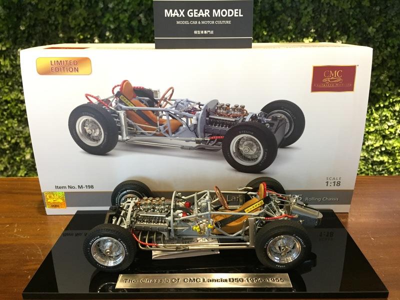 1/18 CMC Lancia D50, 1955 Rolling Chassis M198【MGM】 | 露天市集