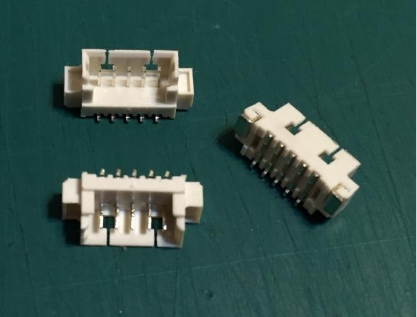 【IF】Wafer 連接器 5Pin 公 180度 SMD 1.25mm molex 板對線 connector