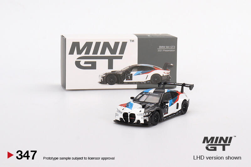 烈馬 MiniGT 1/64 BMW M4 GT3 2021 Presentation #347