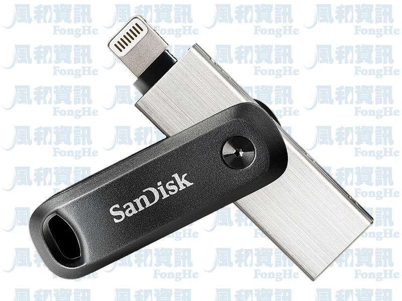 SanDisk iXpand Go 64GB OTG隨身碟(SDIX60N-064G-GN6NE)【風和資訊】