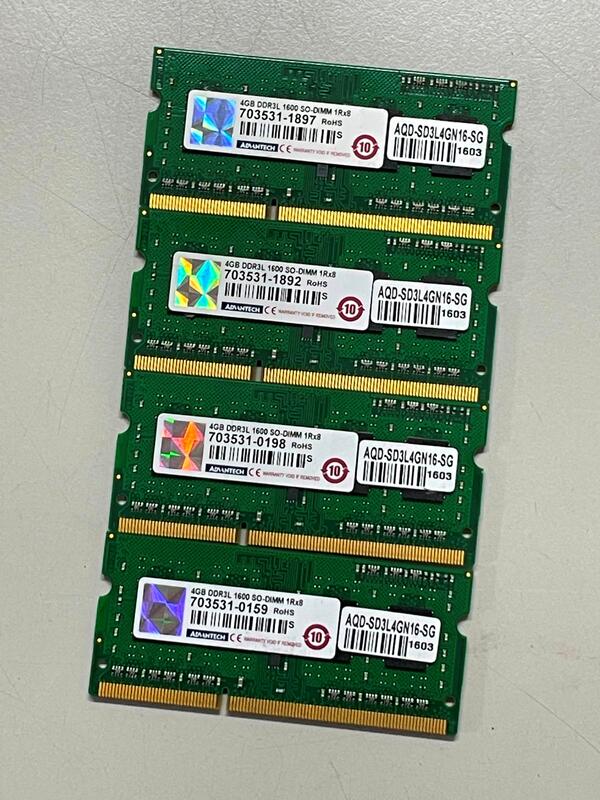 創見 DDR3L 1600 4GB PC3L 12800 4G 1.35V 低電壓 筆記型 NB 筆電 記憶體