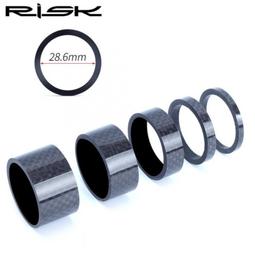 {名森自行車}RISK 28.6mm 1-1/8" 碳纖維龍頭墊圈 5種高度 3K前叉墊圈 碳紋纖維龍頭墊片法司