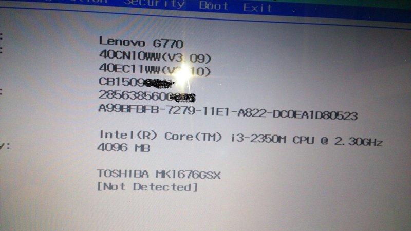 IBM_Lenovo G770 筆記型電腦 BIOS 開機密碼解密 / BIOS更新失敗救援/BIOS IC燒錄