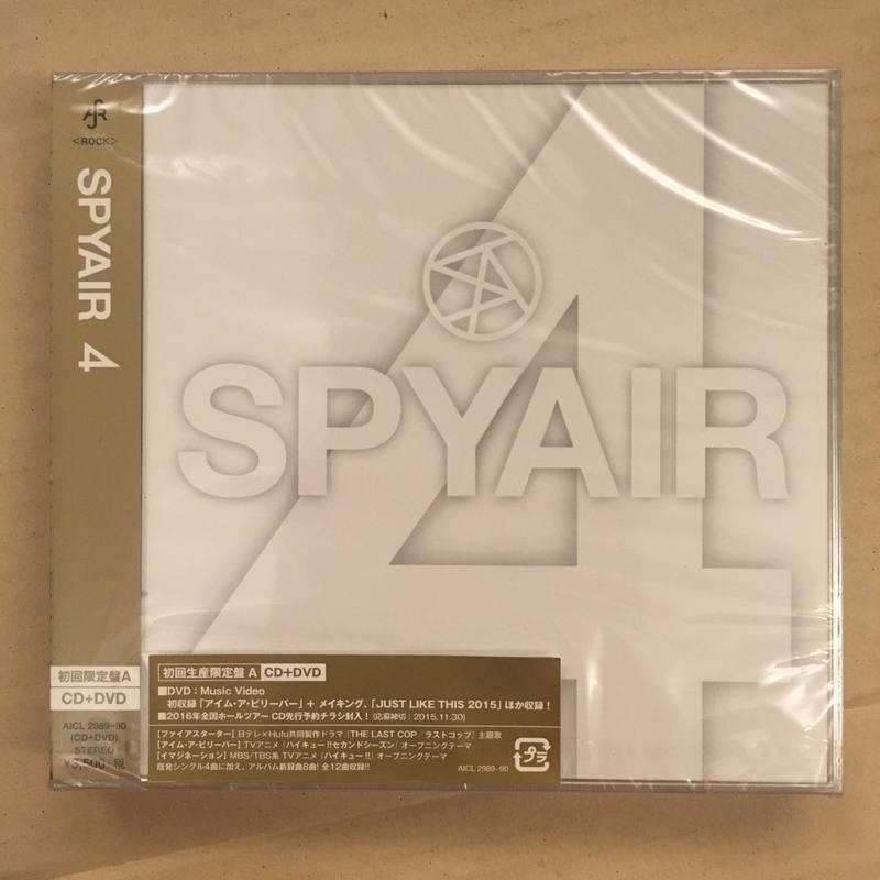 現貨 AICL-2989 SPYAIR 專輯 4 初回生産限定A盤 [CD+DVD]