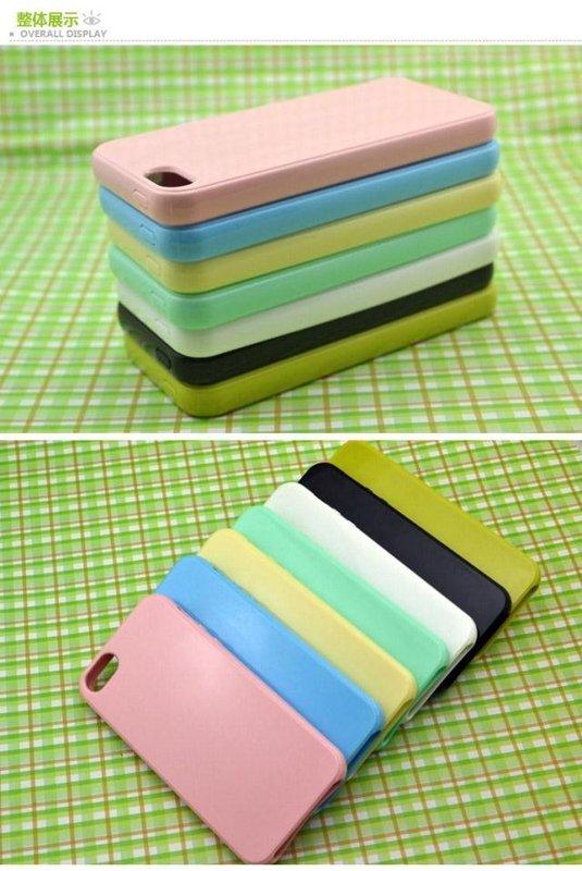 ★S&C★蘋果5代iPhone5手機殼 糖果色矽膠套軟殼 tpu保護套 外殼 手機套 清倉大拍賣