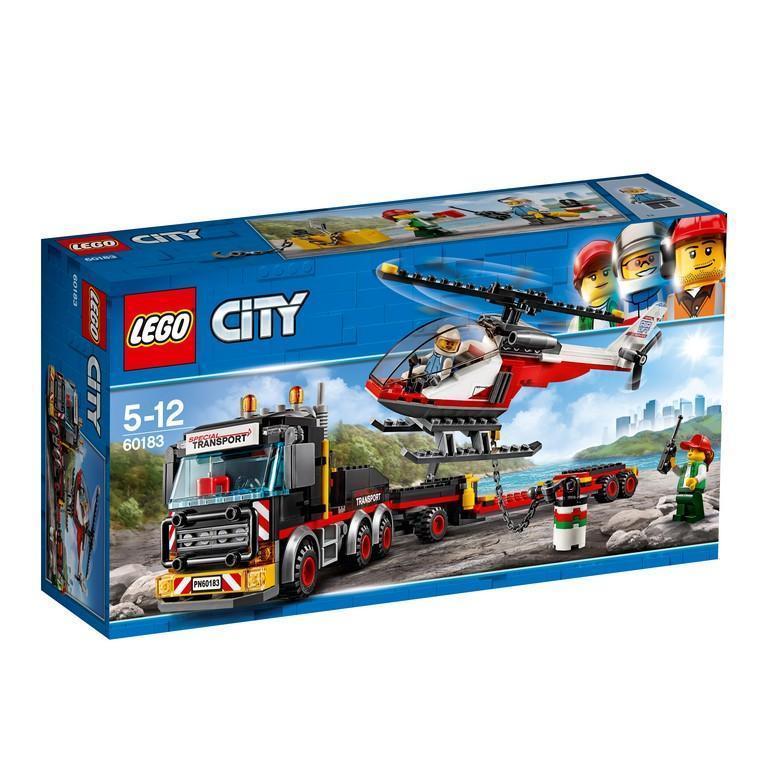 全新樂高LEGO★ CITY 城市系列#60183 重型貨物運輸車 /直升機 Heavy Cargo Transport