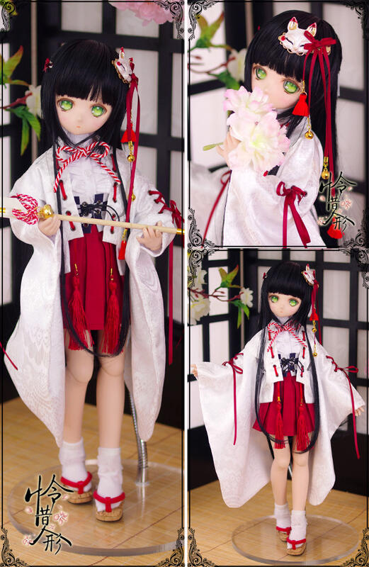 Air Castle◇1/4 巫女服短裙套裝MDD BJD◇現貨◇MonJouJou代理| 露天市 