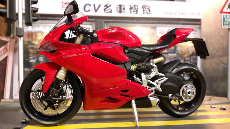 【CV名車博覽】《需國外調貨》 1/12 TSM Ducati 1299
