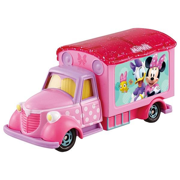 【3C小苑】麗嬰 日本 TOMY 多美小汽車 Disney 迪士尼 DM 米奇妙妙車隊 宣傳車(粉紅) DS11539