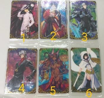 Fate/Grand Order FGO 威化卡 收藏卡 第7彈