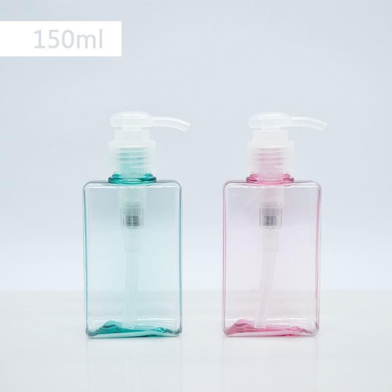 瓶瓶罐罐 空瓶 空罐 化妝保養品分類瓶 按壓瓶 矩型乳液/壓泵分裝瓶-粉色系長方(小)