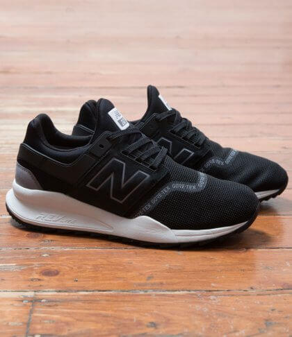 9527 6折NEW BALANCE 247 GORE-TEX 黑白防潑水透氣男女慢跑鞋MS247GTX