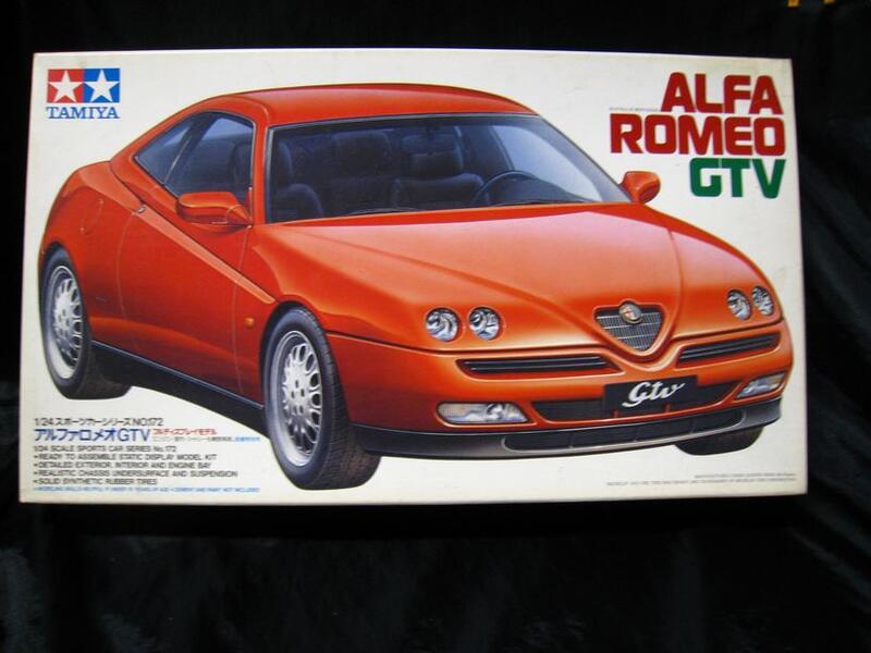 [TAMIYA] 1/24 ALFA ROMEO GTV 24172 1996年-只剩這支