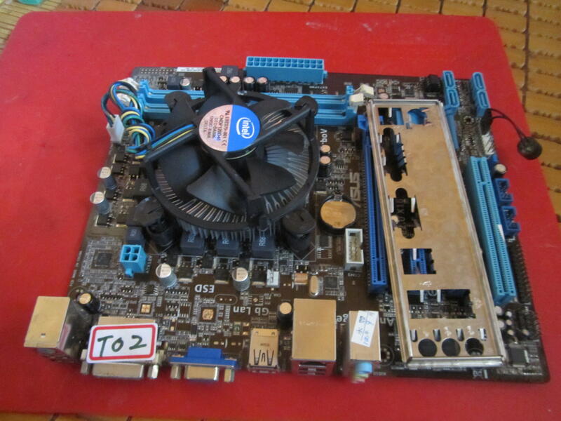 ASUS  P8H61-M LX  主機板+i5 2400 CPU+記憶體4GB2條