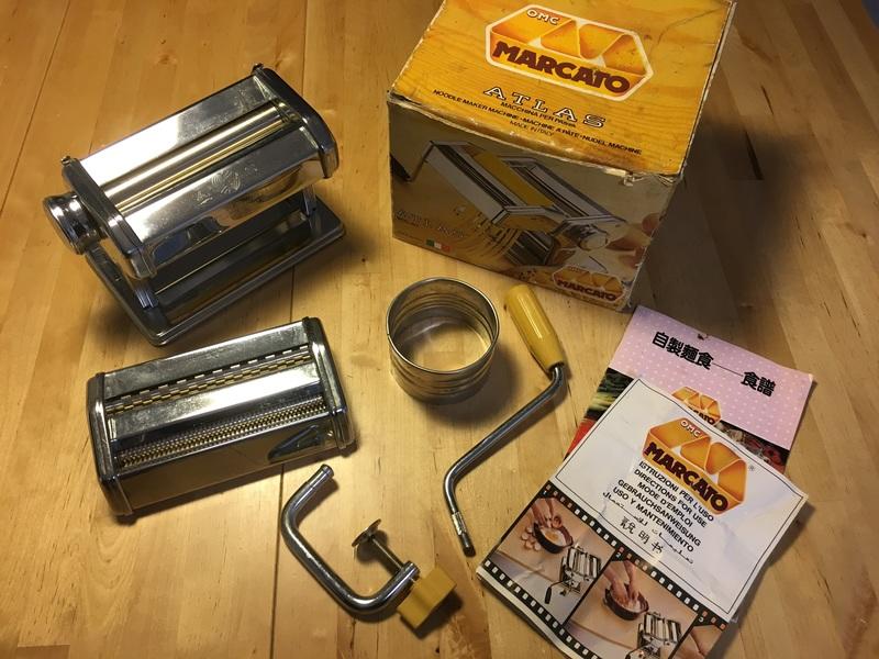 【米倉】（已售出勿下）二手「義大利製 Marcato 早期款」製麵機 麵條機 壓麵機 壓麵器 Atlas150