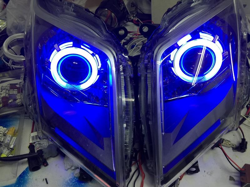 Jets 魚眼燈具組 含燈具 光圈 45w hid 整套8000