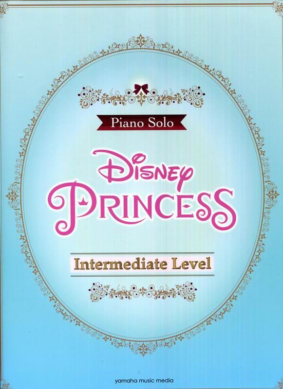 【愛樂城堡】鋼琴譜=094898迪士尼公主情歌選鋼琴獨奏譜(中級)DISNEY PRINCESS -Piano Solo