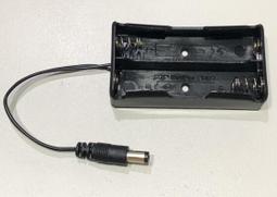 ►499◄18650電池盒 2節電池盒 DC電源頭5.5*2.1MM 充電座帶線 附接頭 DIY 鋰電池盒 串聯