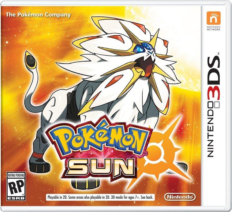 3DS Pokemon Sun 神奇寶貝 太陽 (美版現貨)