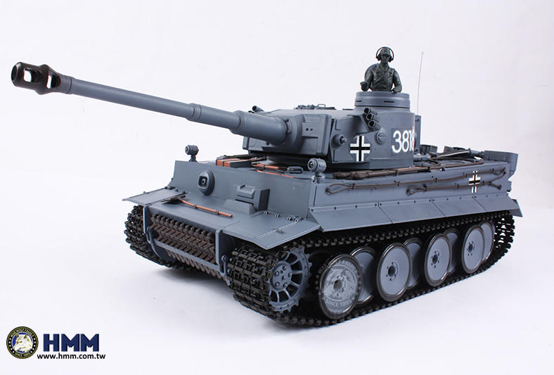 HMM 恆龍1:16 德國 TIGER 1 戰車虎式坦克 7.0版  聲光冒煙遙控 戰車  $4200~30134