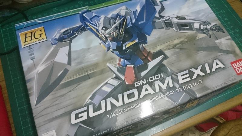 [HAO-HAO NET] HG 1/144 機動戰士鋼彈00 能天使 / Gundam Exia (以組裝)