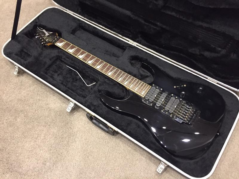 大鼻子樂器 IBANEZ 大搖座 RG370DXZ 電吉他 二手 台中 黑色 含原廠Case