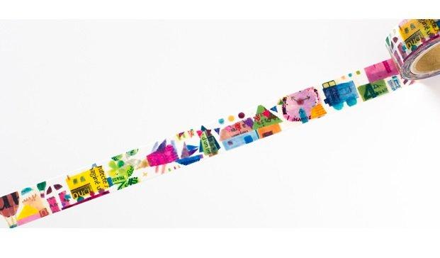 小徑文化×夏米花園 合作紙膠帶-海外限定版-250元  